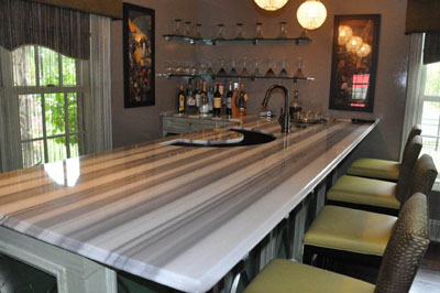 Custom Wet Bar Installation