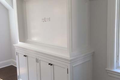 Custom millwork built-ins