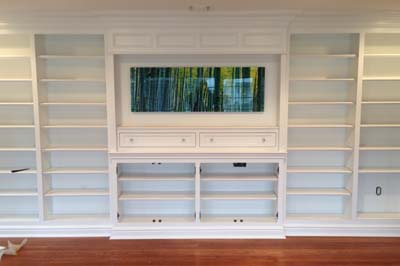 Custom millwork built-ins