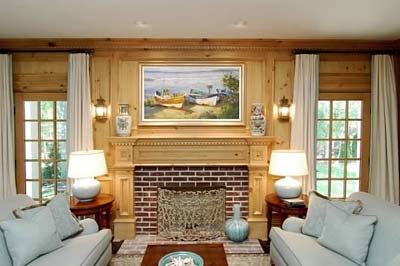 Fireplace remodeling