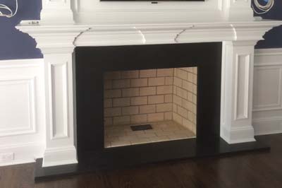 Fireplace remodeling