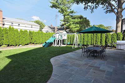 Suffolk County backyard redesign